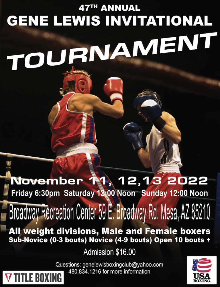 events Gene Lewis Boxing Club